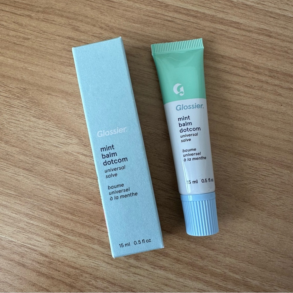 Glossier Balm dotcom - Mint, NIB original formula